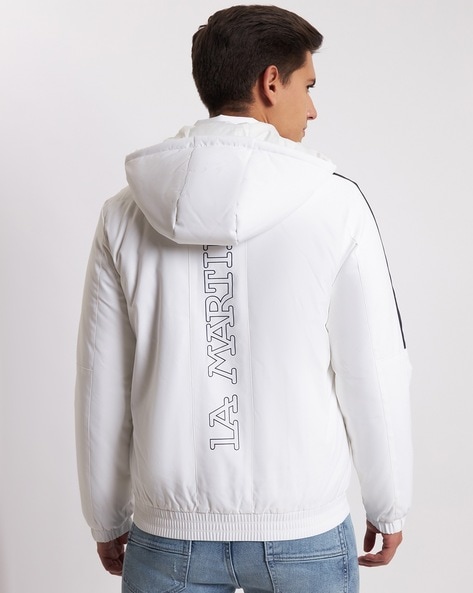 TEDDY UNISEX HALF ZIP JACKET - VINTAGE WHITE - Aviator Nation