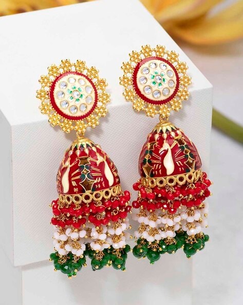 Share 129+ hanging jhumka earrings best