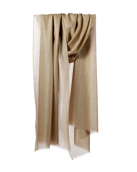 Light Weight Cashmere Stole with Frayed Hem Price in India