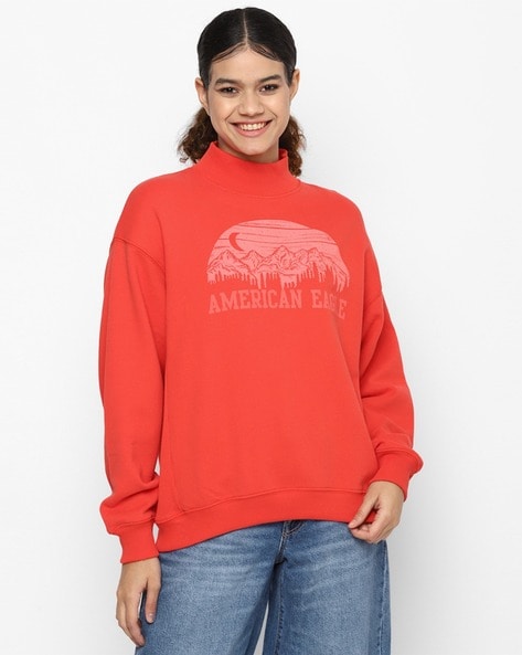 American eagle turtleneck sweatshirt best sale