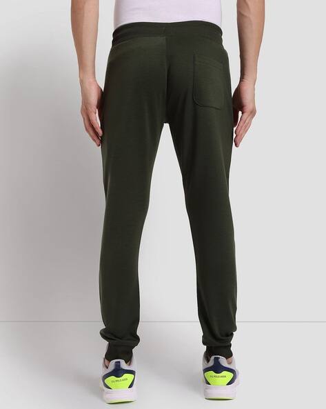 olive green polo sweatpants