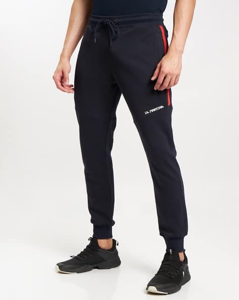 Joggers with Drawstring Fastening