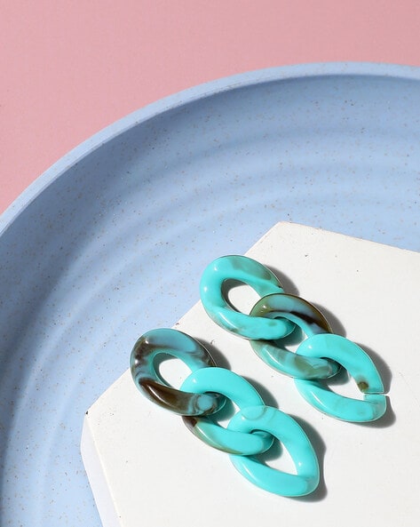 Plastic hot sale earrings online