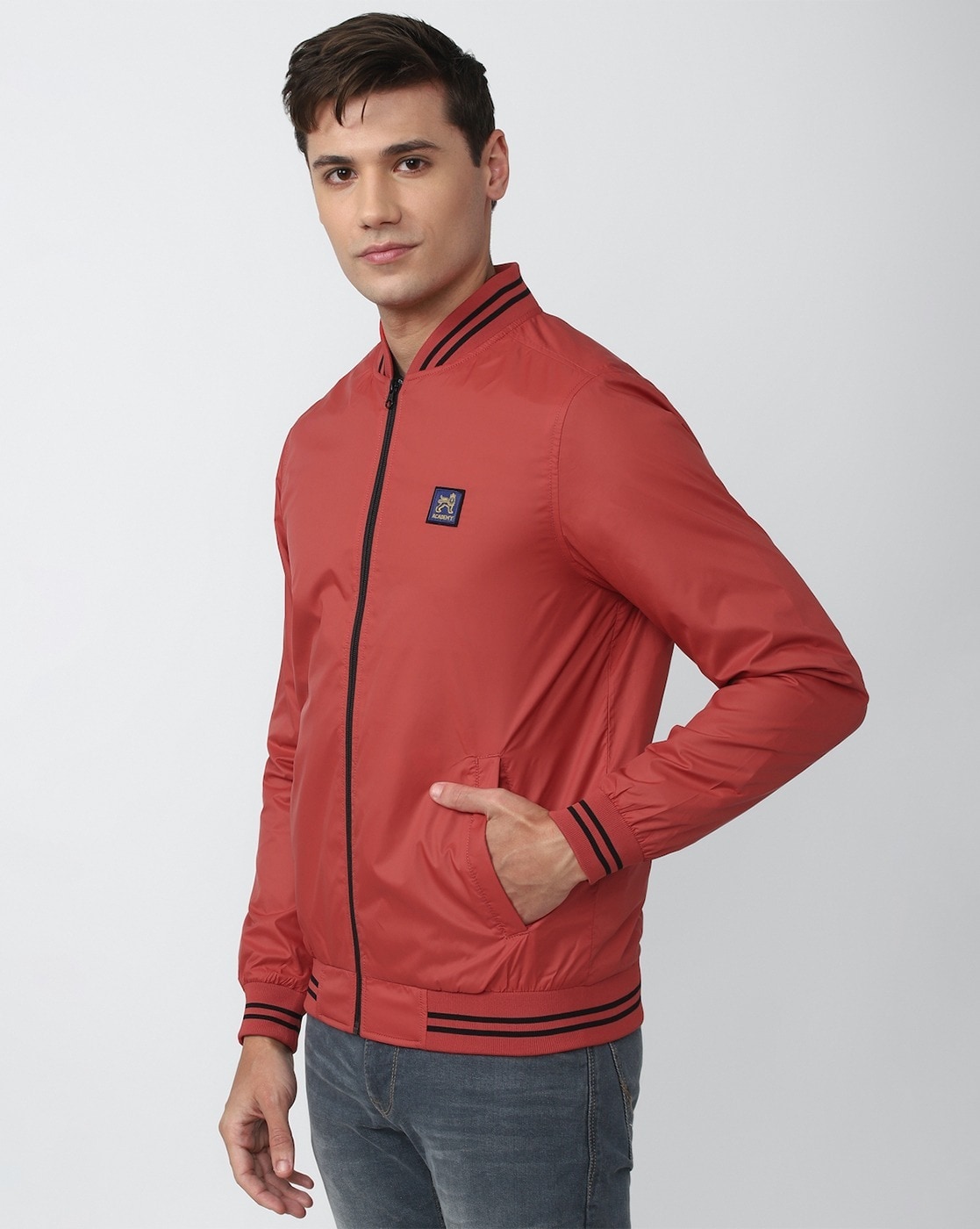 West Louis Men's Spring Slim Fit Lightweight Bomber Windbreaker Jacket  (Red, XX-Small) : : Clothing, Shoes & Accessories