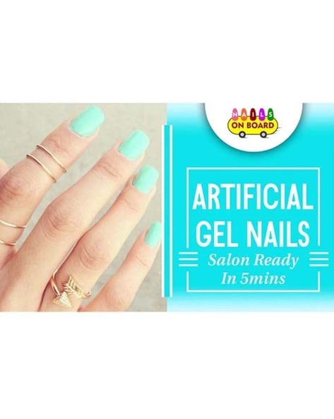 Buy Extraposh Artificial Nails With Nails Glue White (Pack of 100) Online  at Best Prices in India - JioMart.
