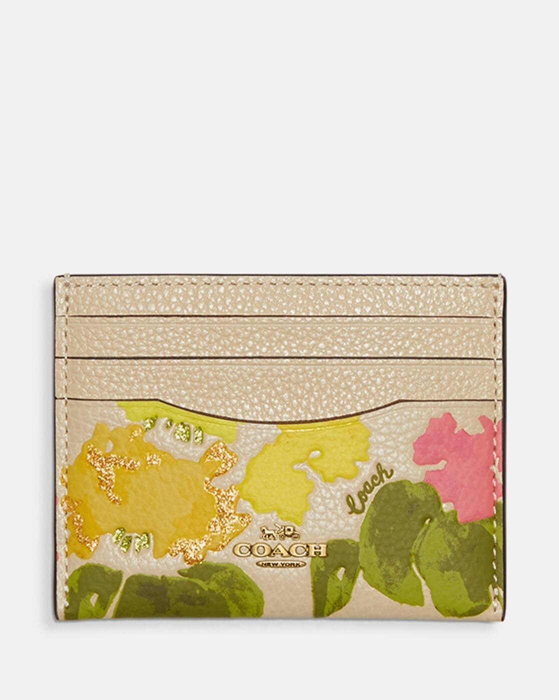 Floral Print Medium Card Case