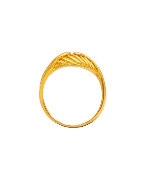 Yellow Gold Japanese-style kappa Ring by Kingdom - Etsy