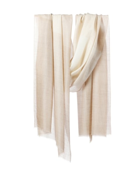 Light Weight Cashmere Stole with Frayed Edges Price in India