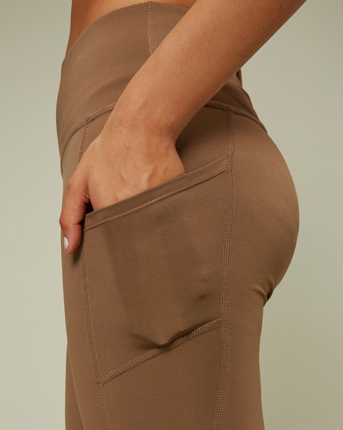 Buy Brown Leggings for Women by SILVERTRAQ Online