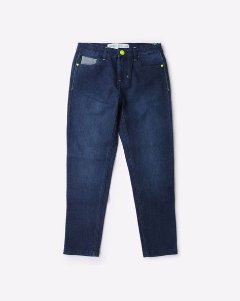 Buy Blue Jeans for Boys by POINT COVE Online