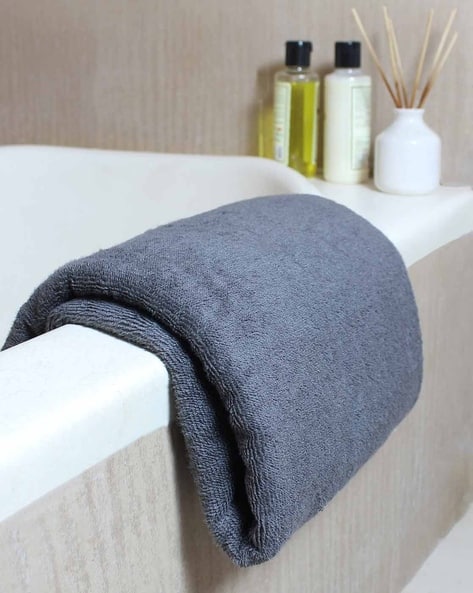Heelium Pack of 3 400 GSM Bamboo Bath Towels - Odour Free Quick Dry & Absorbent