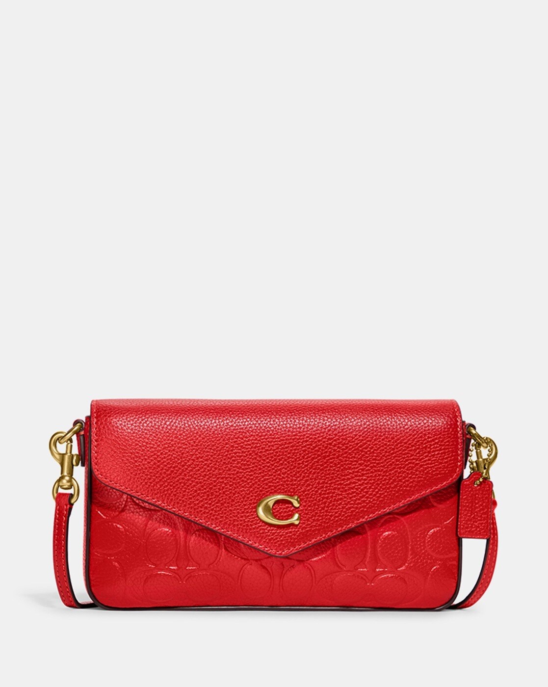 Coach sling bag discount red