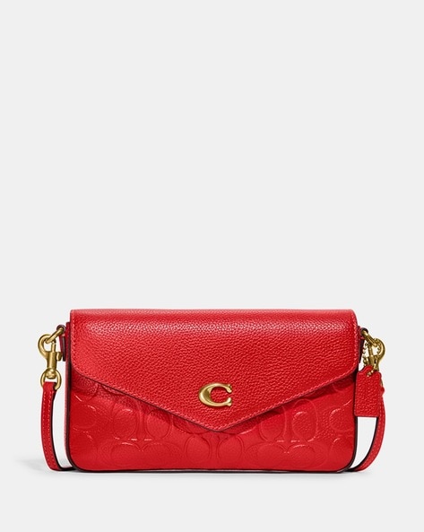 Coach Red Leather Bag - $50 - From Lea