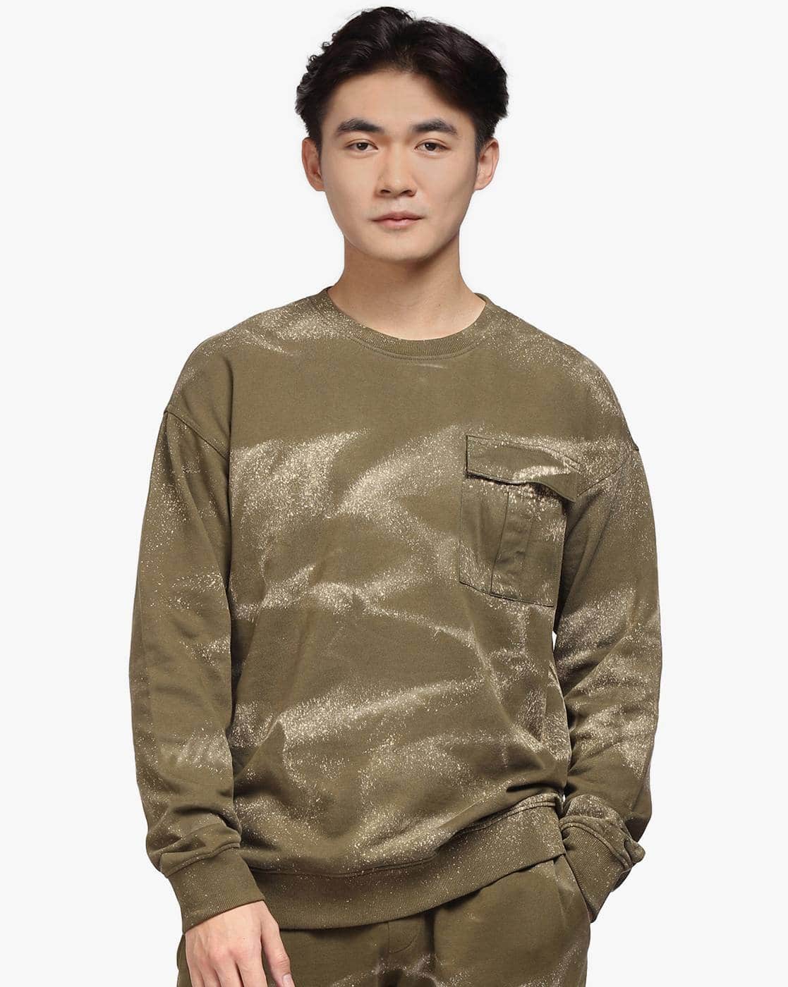 Buy Olive Green Sweatshirt & Hoodies for Men by Jack & Jones