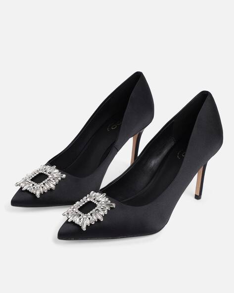 Buy Black Heeled Sandals for Women by Aldo Online | Ajio.com