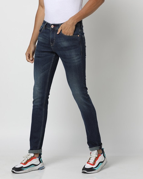 Lee Cooper Mid-Rise Skinny Fit Jeans