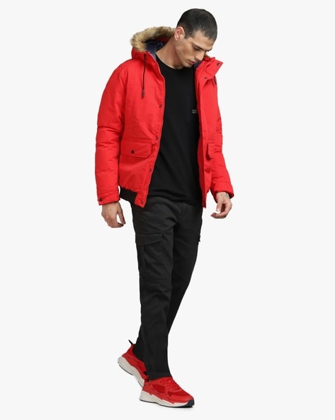 Jack and clearance jones red parka