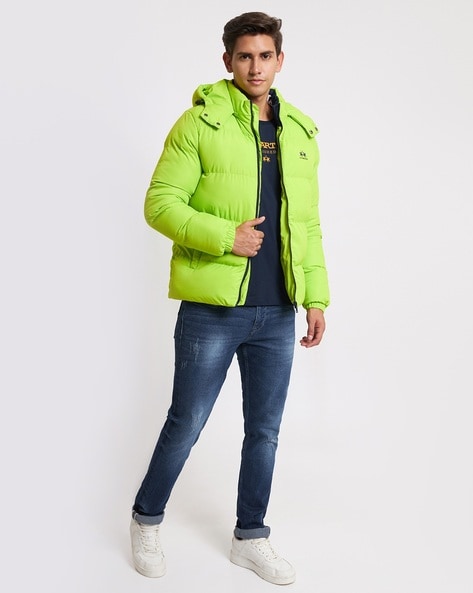 Lime Green Nehru Jacket Set – Suit Up