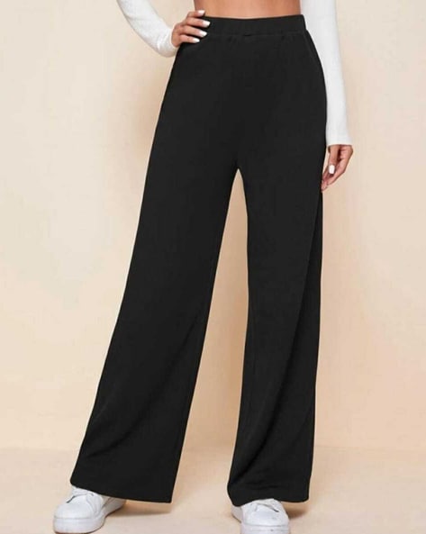 Buy Black Trousers & Pants for Women by Broadstar Online