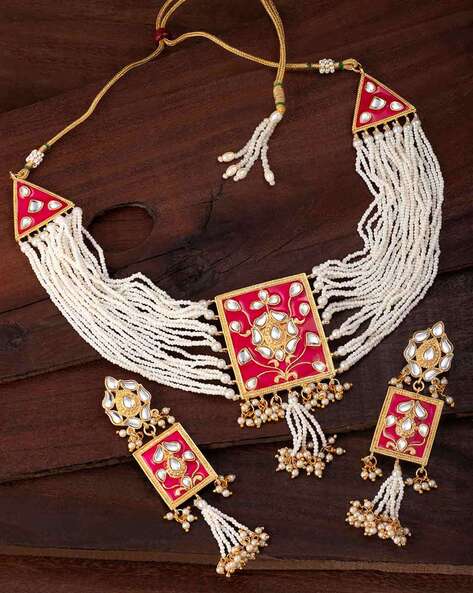 Padmavati choker deals necklace online