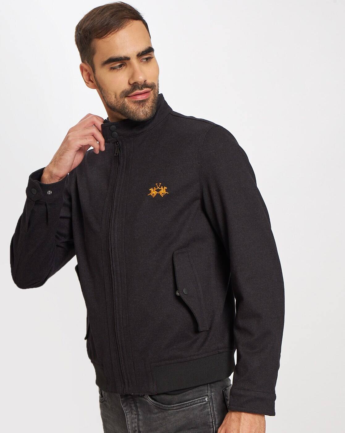 Buy Black Jackets & Coats for Men by La Martina Online | Ajio.com