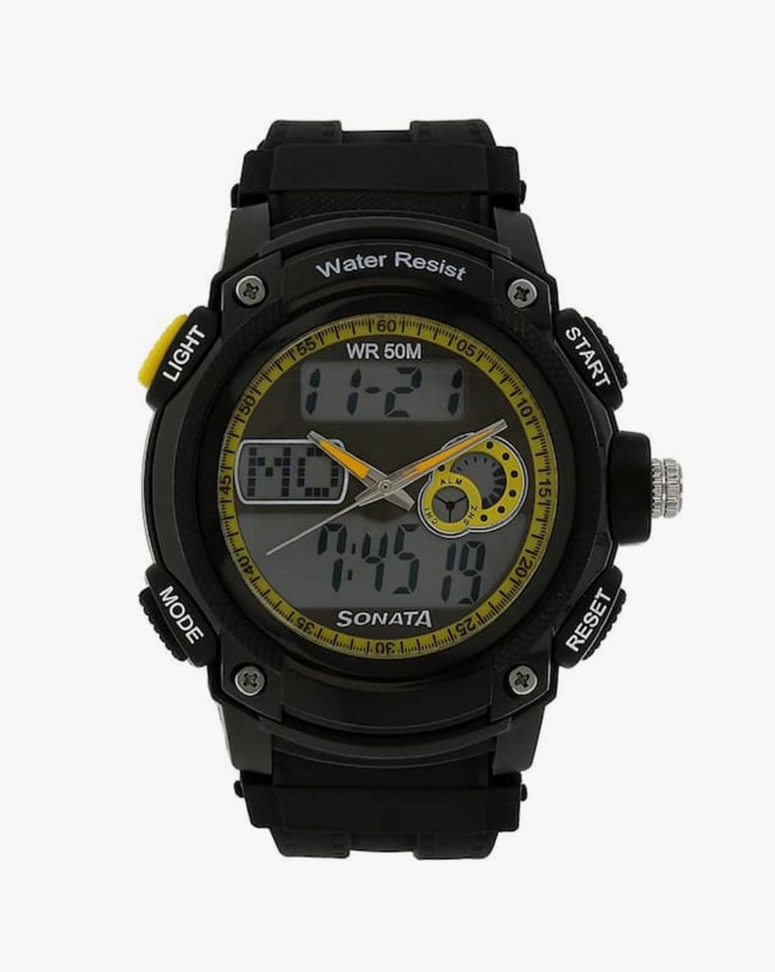 Sonata Black Dial Analog watch For Men-NR77105SM02W : Amazon.in: Fashion