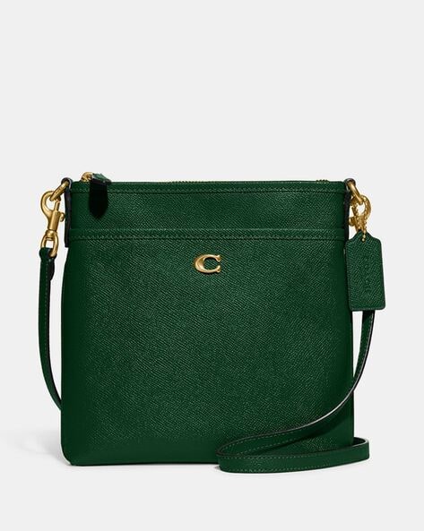 Buy Coach Green Azure Signature Jacquard Swinger Cross Body Bag for Women  Online  Tata CLiQ Luxury