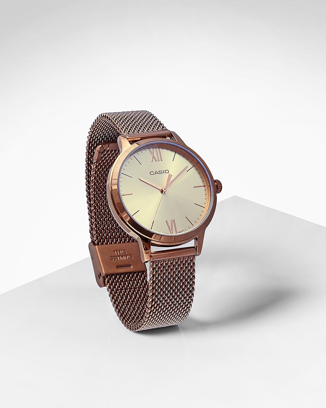 Buy Rose Gold Watches for Women Casio Online | Ajio.com