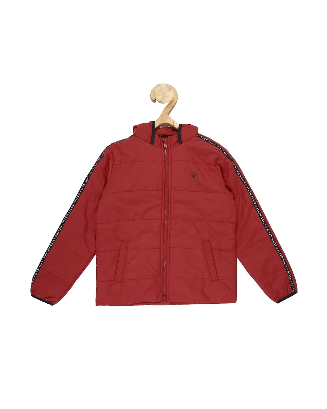 Buy Allen Solly Red Reversible Jacket at Amazon.in