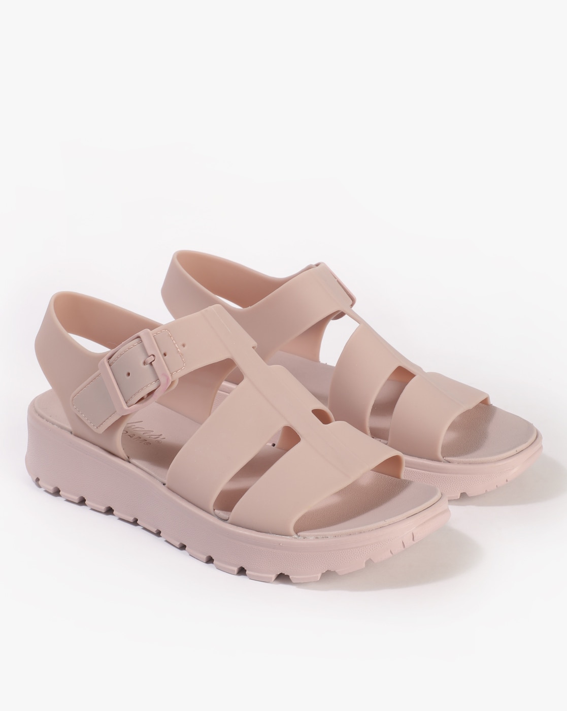 Buy Orange & Magenta Heeled Sandals for Women by AJIO Online | Ajio.com