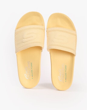 Buy Yellow Flip Flop Slippers for Women by Skechers Online