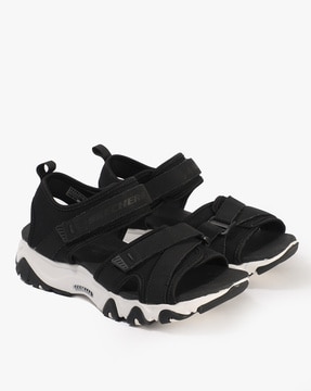 pensum Dynamics I de fleste tilfælde Buy Black Sports Sandals for Women by Skechers Online | Ajio.com