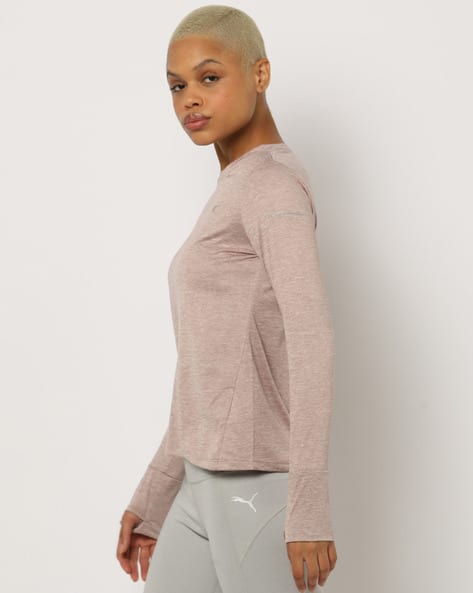 Puma Classics Rose Gold Puma Outfit Puma Tops Puma Rose Gold T Shirt PUMA  CLASSICS METALLIC