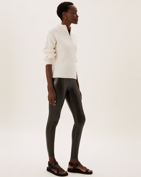 Marks and 2024 spencer brown leggings