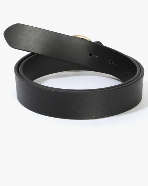 Off-White 3cm Leather Belt - Men - Black Belts