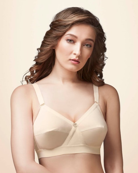 Buy Trylo-Oh-so-pretty you! White Non Wired Non Padded Crossover Bra for  Women Online @ Tata CLiQ