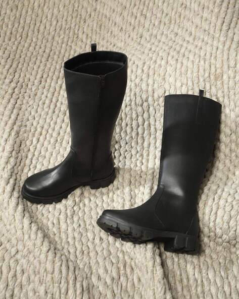 Truffle collection Round-Toe Knee-Length Boots