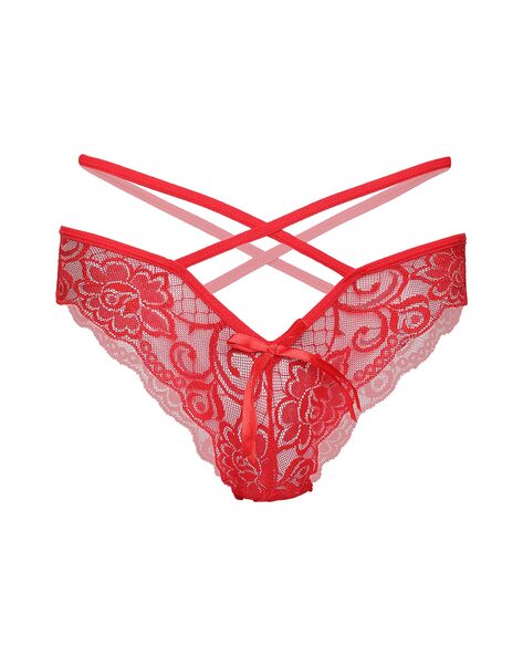Buy Red Lace Underwear Online In India -  India