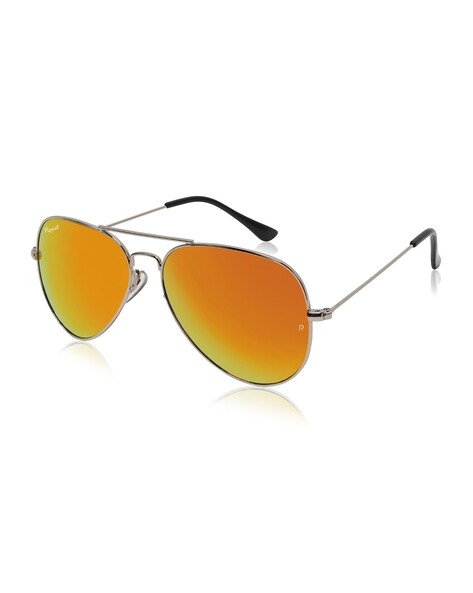 Orange cheap reflective sunglasses