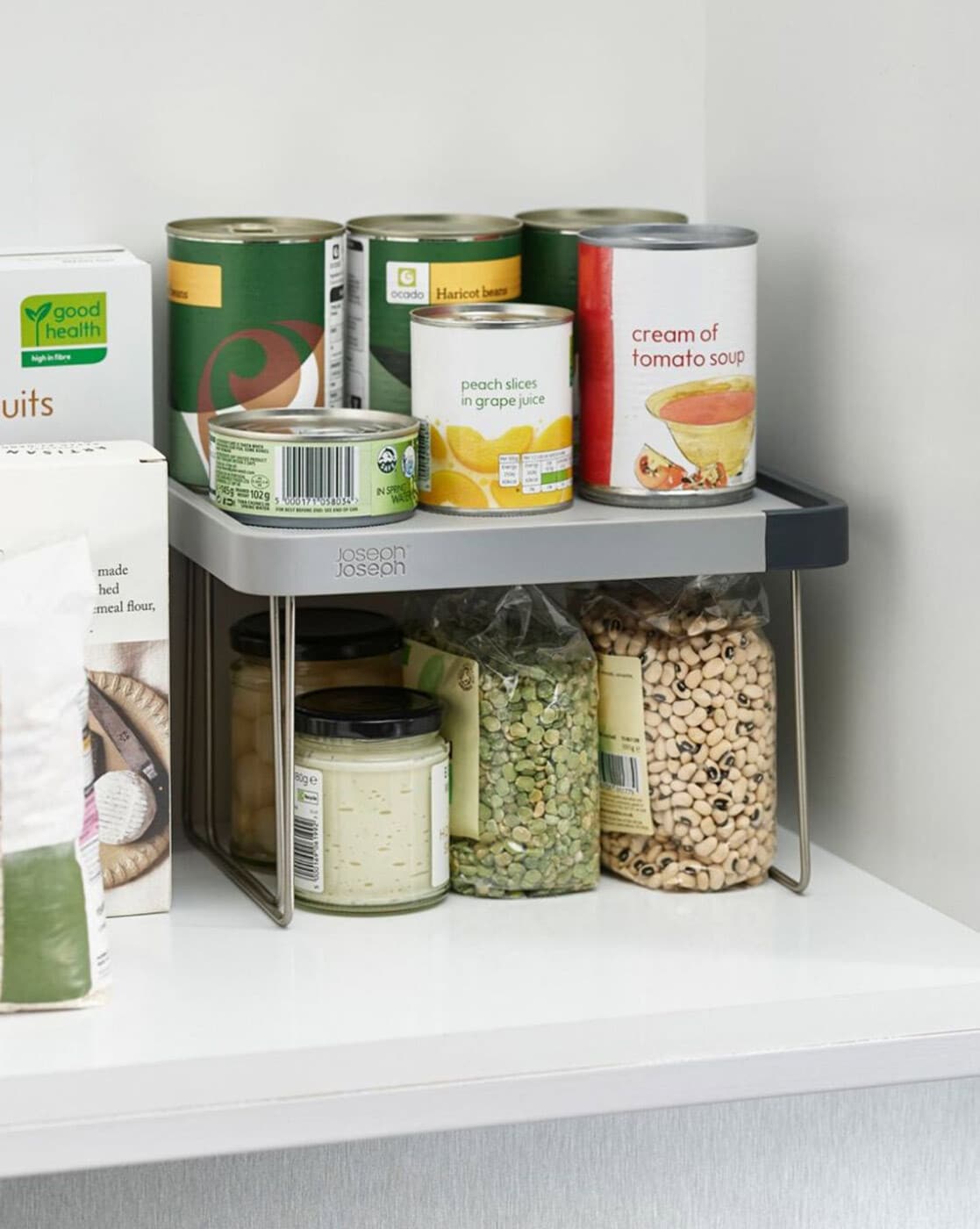 CupboardStore™ Expandable Gray Shelf