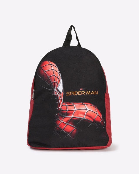 Black spiderman outlet backpack