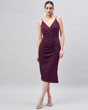 Buy Purple Dresses for Women by CARLTON LONDON Online