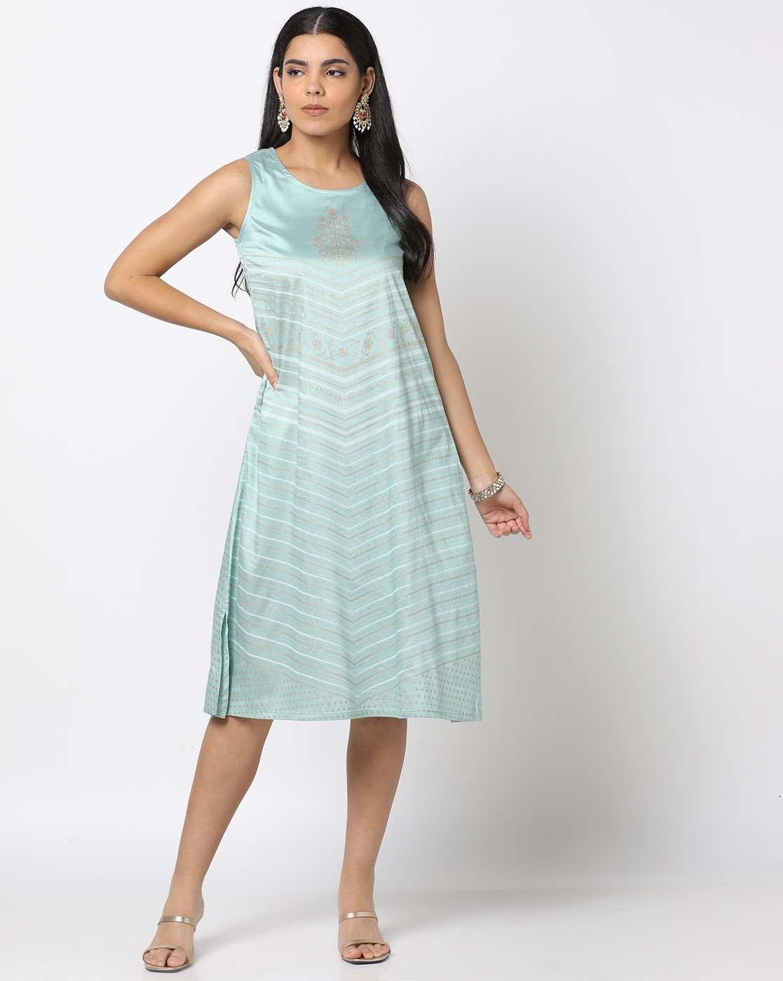 Buy Blue Dresses & Gowns for Women by FTDIVA Online | Ajio.com