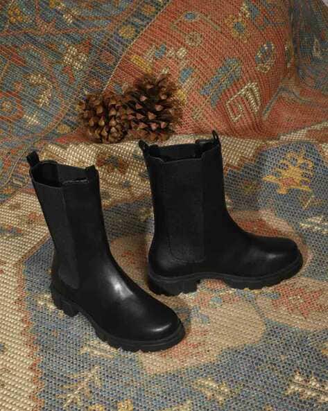 Truffle collection Round-Toe Ankle-Length Boots