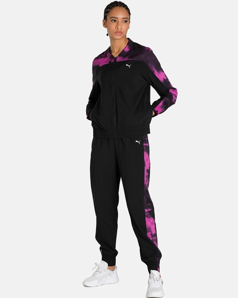 Puma tracksuit best sale womens black