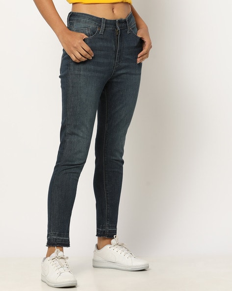 Buy Pepe Jeans Pepe Jeans Women Green Skinny Fit Light Fade, 55% OFF