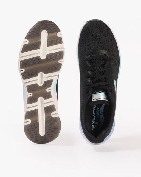 insekt Vilje omhyggeligt Buy Black Sports Shoes for Women by Skechers Online | Ajio.com