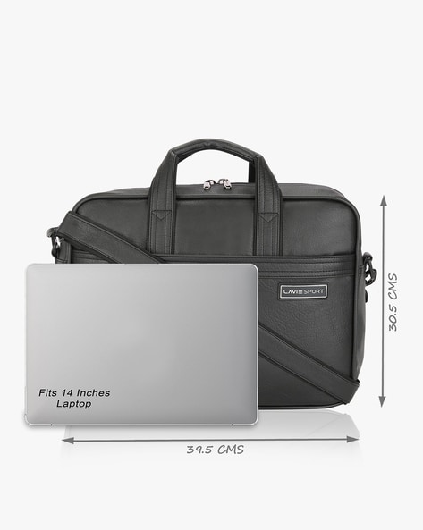 Buy Black Laptop Bags for Men by Lavie Sport Online Ajio