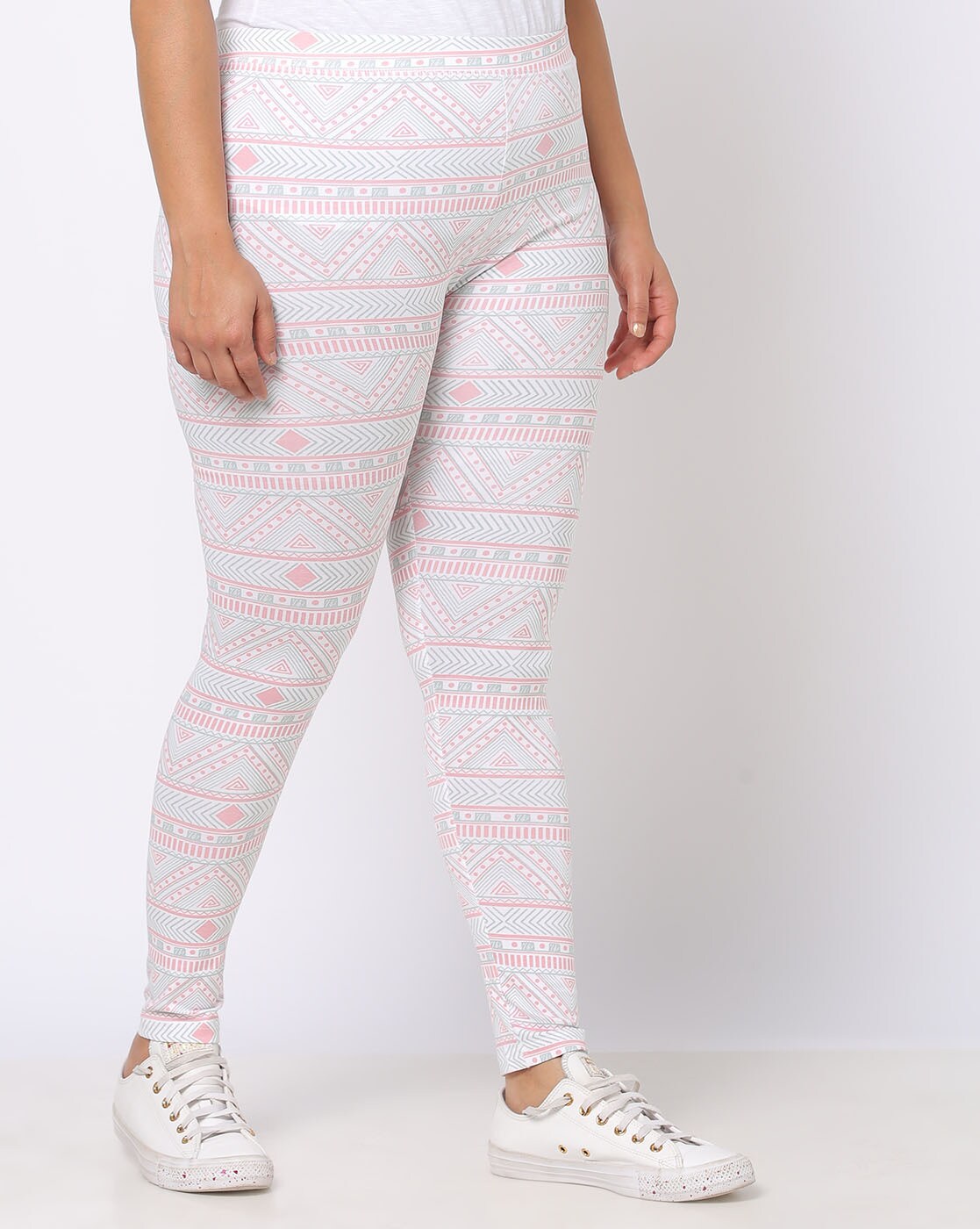 Buy White Leggings for Women by DeMoza Online