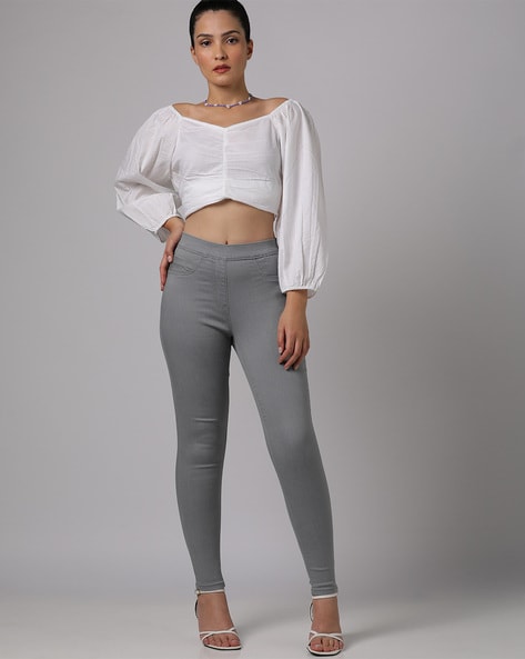 Buy Grey Jeans & Jeggings for Women by Buda Jeans Co Online